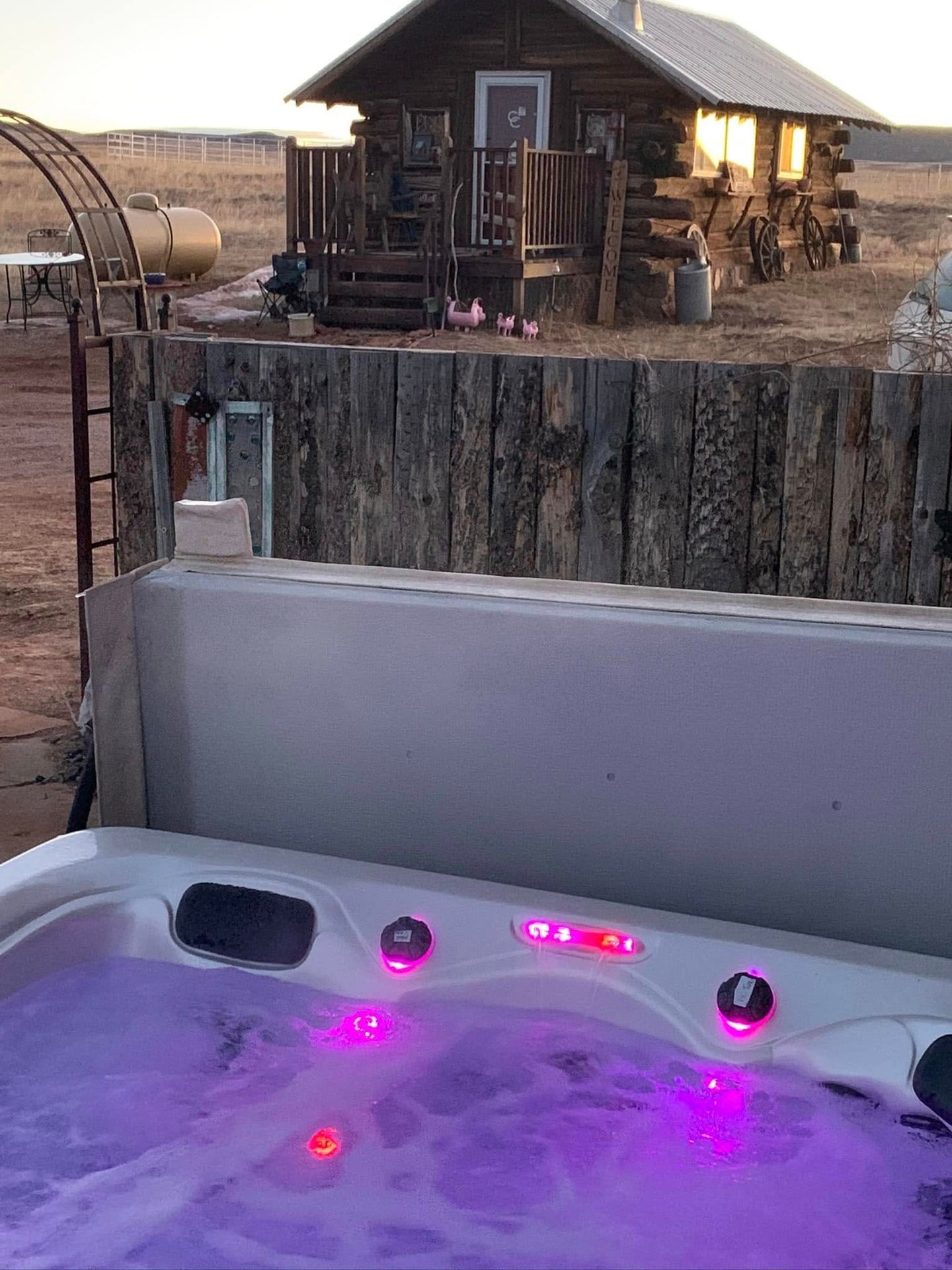 Relaxing Hot Tub